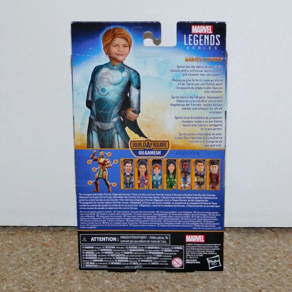 2021 Hasbro Marvel Legends 6" Eternals Sprite Figure MIB Brand New BAF Gilgamesh - Picture 2 of 12